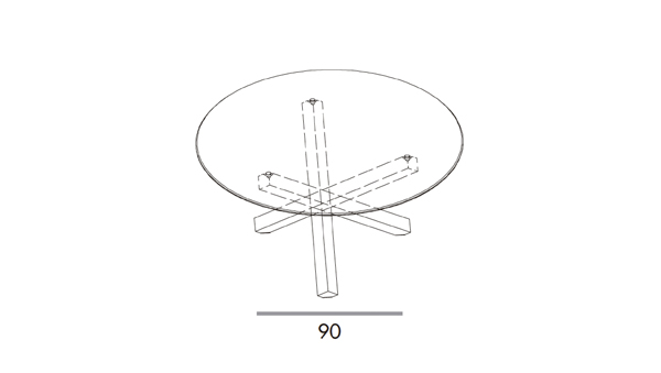 Aikido round diámetro 150x74h