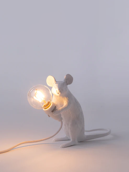 MOUSE LAMP MAC Lampara de mesa con USB para MAC