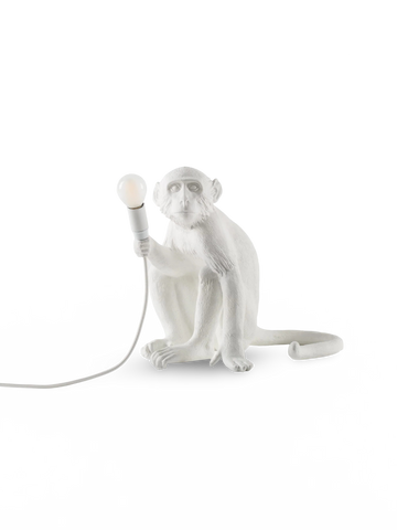 MONKEY LAMP SITTING VERSION Lampara de mesa