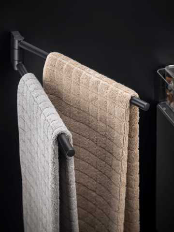 BWC Double Swivel Towel Rail