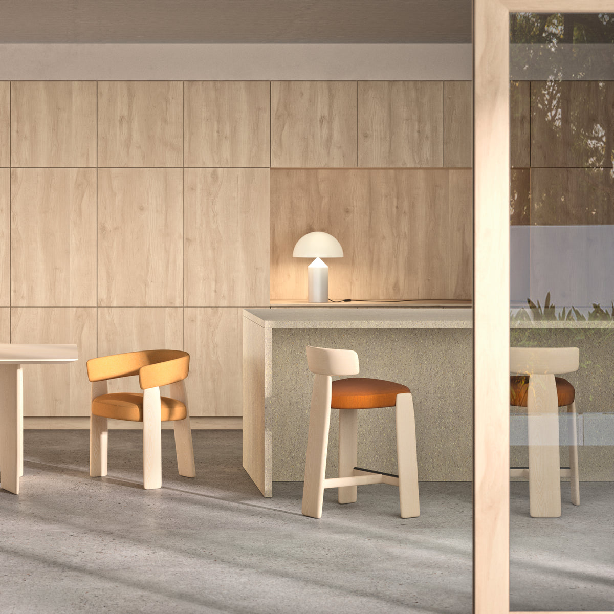 ORU Mesa de madera