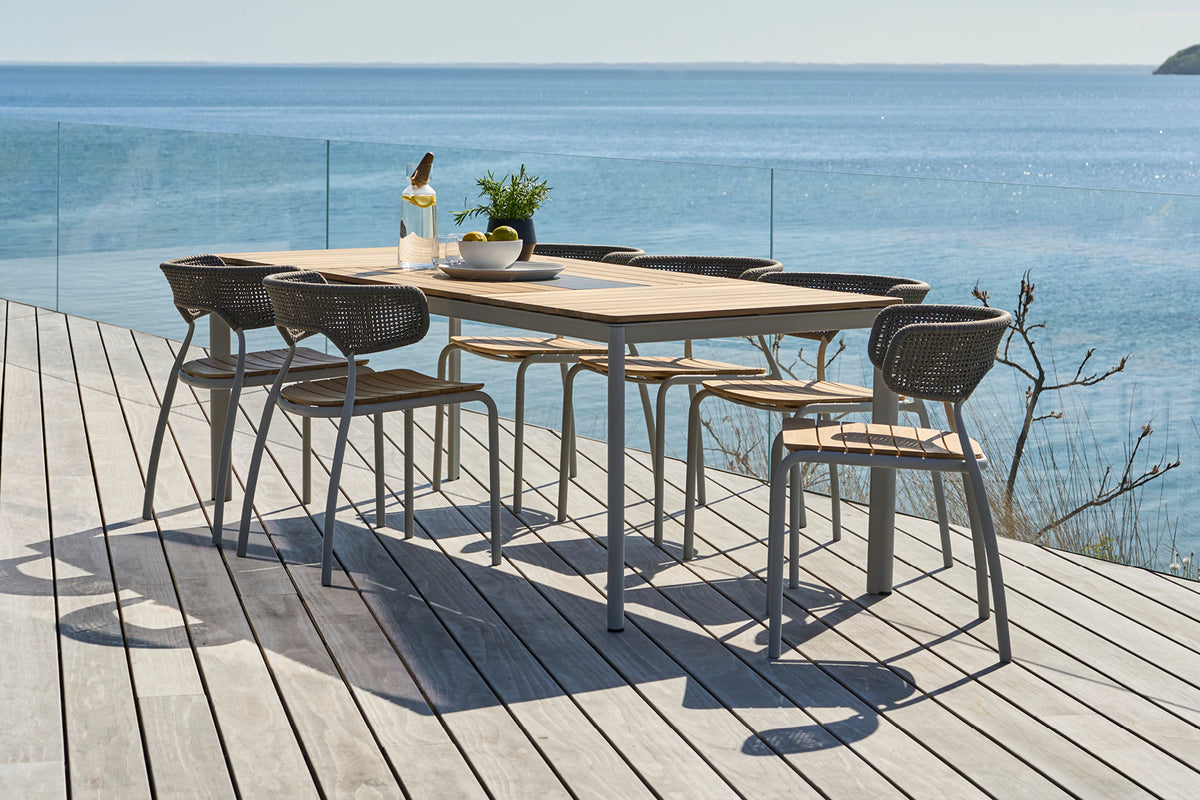 MINDO 101 Mesa de exterior rectangular