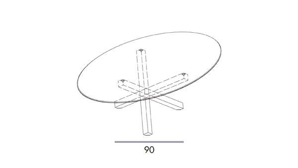 Aikido square-elliptical 220x130x74h